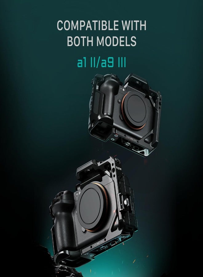 Tilta A9 III Cage, Full Camera Cage Compatible with A1 II/A9 III with Cable Clamp - Black TA-T66-FCC-B - Image 4