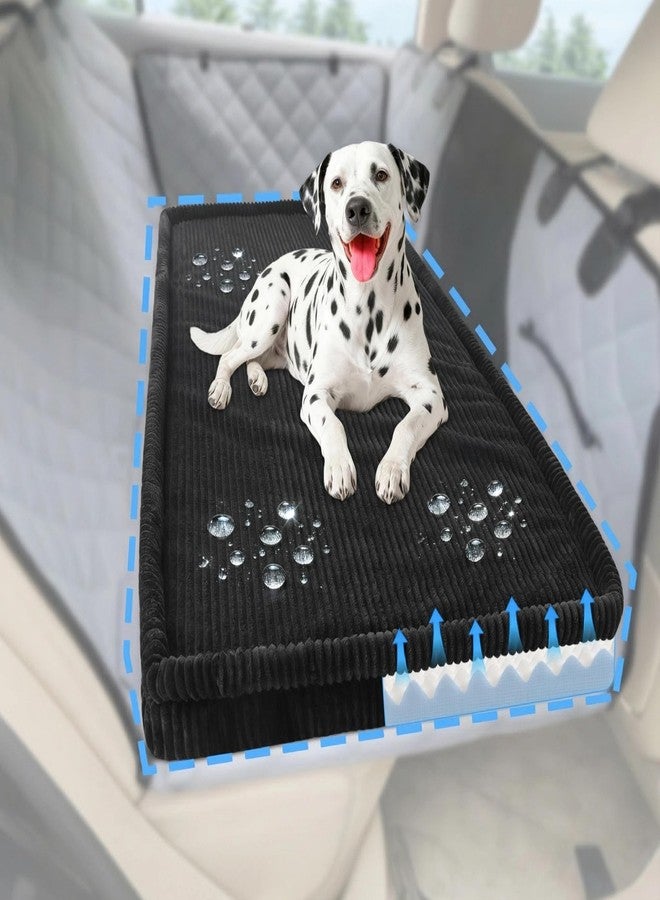 Loiion Dog Car Bed, Non-Slip Backseat Extender Pet Mat, Removable Washable Dog Bed for SUVs, Sedans & Trucks, Anti-Slip Travel Bed for Dogs, Easy Clean & Scratch-Proof & Comfort (Medium (50"L×24.6"W×2"H)) - Image 1