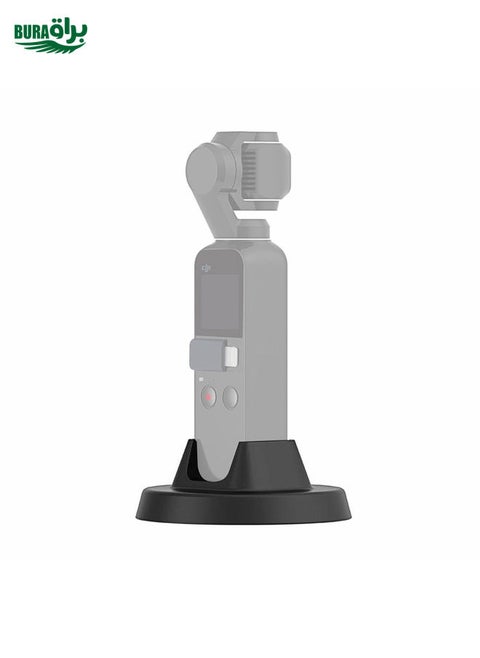 PULUZ USB-C / Type-C Dock Desktop Charging Base Bracket for DJI Osmo Pocket(Black)