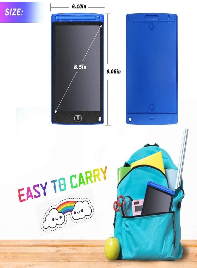 Evaluemart LCD Writing Tablet, 8.5" Inch Colorful Toddler Doodle Board Drawing Tablet, Erasable Reusable Electronic Drawing Pads, Educational and Learning Tool for 3-6 Years Old Boy and Girls - Image 4