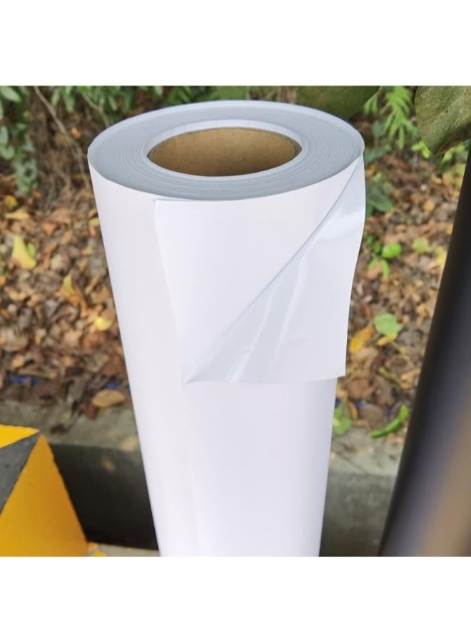 ملصق خلفية حوض السمك باللون الأزرق لحوض السمك، ذاتي اللصق من جانب واحد مزخرف لحوض السمك، خلفية حوض السمك المقاومة للماء - Image 4