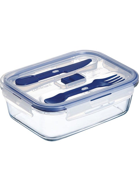 Luminarc Pure Box Active Picnic Container Rectangular 1220 cc