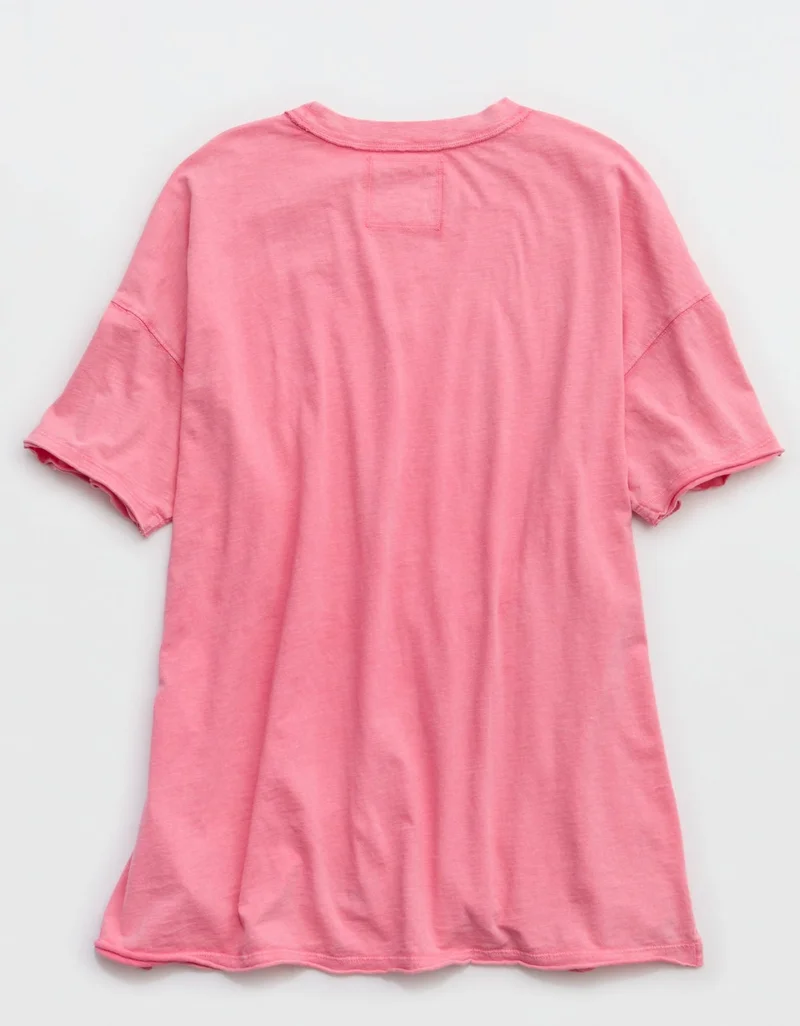 Aerie  Aerie Oversized Crew Boyfriend T-Shirt for Women | Best Price UAE