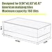 Afarnook Empty Acrylic Mahjong Case Mahjong Storage Box for American Tiles and Mahjongs Cards Transparent Display Box for Mahjongs Tiles Accessories Supplies Small2 Compartment - Image 4