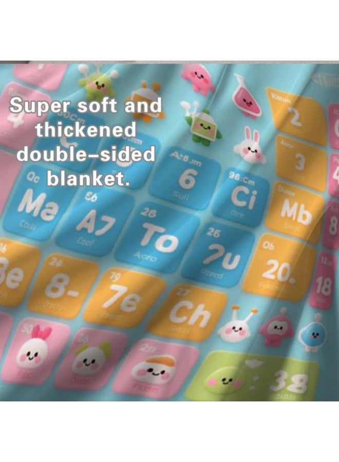 عام بطانية رقيقة من الفانيلا الكرتونية للأطفال والرضع (دافئة ومريحة، ومناسبة للنوم والألعاب) 70 سم * 100 سم - Image 5