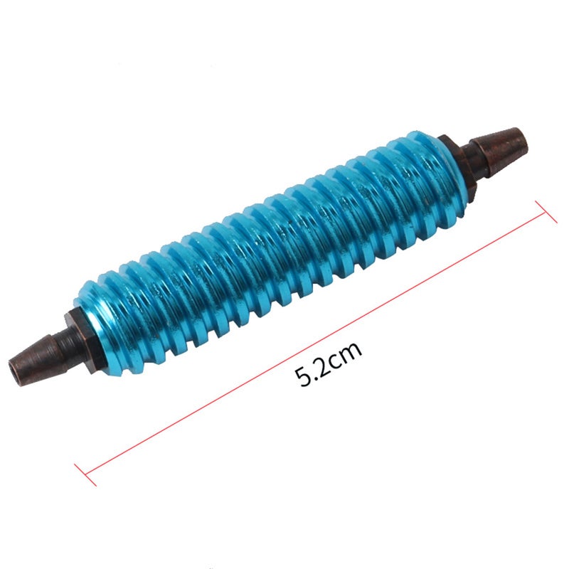 HSP Air Cooler Fuel-Saving Cooling Stability Engine for 1/10 1/8 Universal RC Model Cars Parts Back Pressure Cooler (Blue) - Image 2