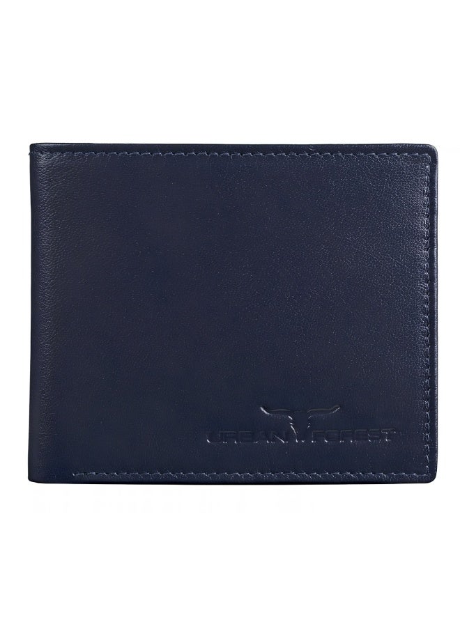 URBANFOREST URBAN FOREST Sherlock Blue Leather Wallet, Keyring and Pen Gift Set for Men, 6 Card Slots, Premium 3-Piece Combo Set, Stylish Men’s Wallet Gift - Image 2