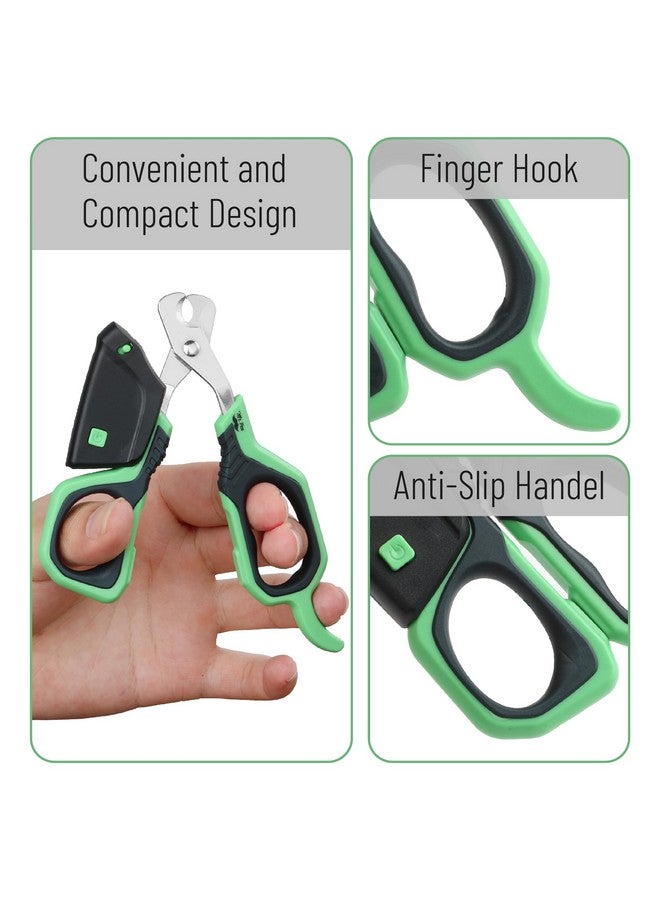 Mr. Pen Mr. Pen- Cat Nail Clipper with Adjustable LED Light, Green Cat Nail Trimmer, Cat Claw Clippers, Cat Clippers for Nails, Pet Nail Clippers, Kitten Nail Clipper, Small Dog Nail Clipper Cat Claw Trimmer - Image 5