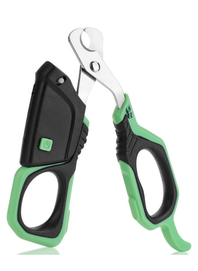 Mr. Pen Mr. Pen- Cat Nail Clipper with Adjustable LED Light, Green Cat Nail Trimmer, Cat Claw Clippers, Cat Clippers for Nails, Pet Nail Clippers, Kitten Nail Clipper, Small Dog Nail Clipper Cat Claw Trimmer - Image 1