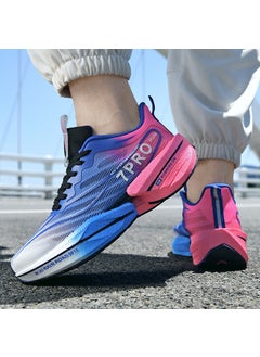 Cheetah 7Pro Racing Carbon Plate Running Shoes Unisex Breathable Comfortable Popcorn Pattern Mens Womens Couple Style Electric light