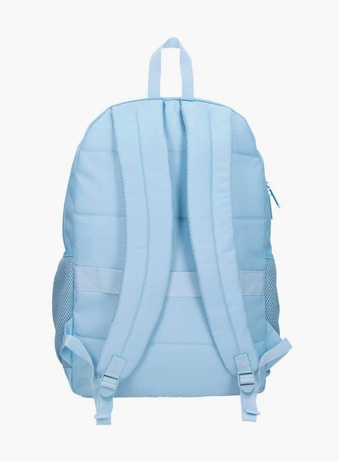 Reebok  Logo Print School Backpack with Adjustable Straps and Zip Closure - 38x19x43 cm  | Best Price UAE