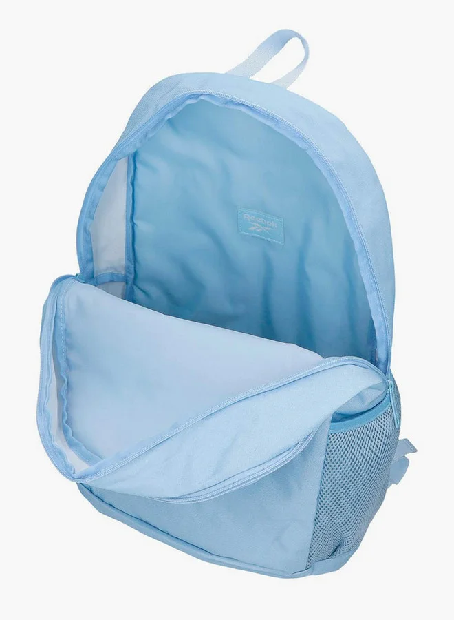 Reebok  Logo Print School Backpack with Adjustable Straps and Zip Closure - 38x19x43 cm  | Best Price UAE