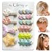 Cherssy Glitter Mermaid Hair Clips for Girls 10pcs Non Slip Fully Lined Alligator Clips Hair Accessories for Baby Toddlers Kids Teens by Cherssy - Image 2