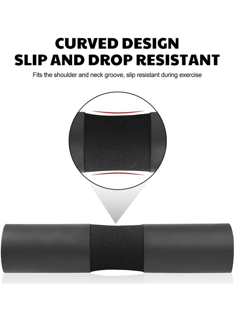 ULTIMAX Gym Bar Foam Pad Barbell Squat for Neck and Shoulder Ergonomic Protective Pad Support-Black - Image 4