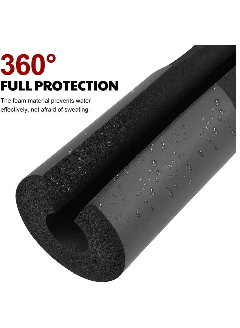 ULTIMAX Gym Bar Foam Pad Barbell Squat for Neck and Shoulder Ergonomic Protective Pad Support-Black - Image 2