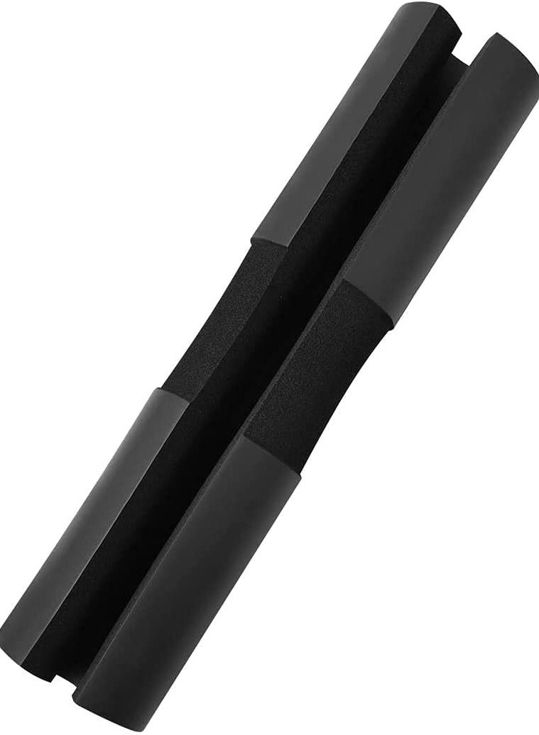 ULTIMAX Gym Bar Foam Pad Barbell Squat for Neck and Shoulder Ergonomic Protective Pad Support-Black - Image 1