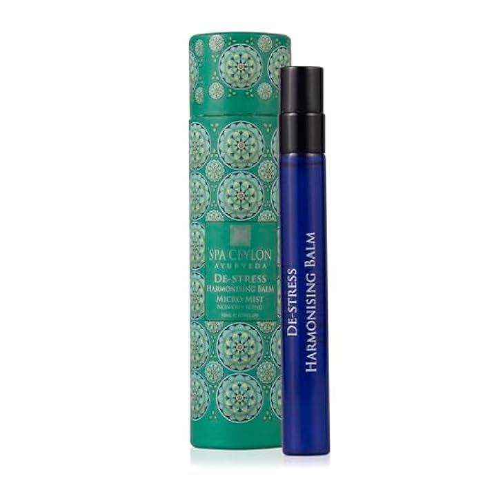 SPA CEYLON DE-STRESS Harmonising Balm micro mist | Instant Cooling Relief | Spray Bottle |Natural & Silicone-Free | Soothes Skin |Paraben-Free | Suitable for all skin types - Image 1