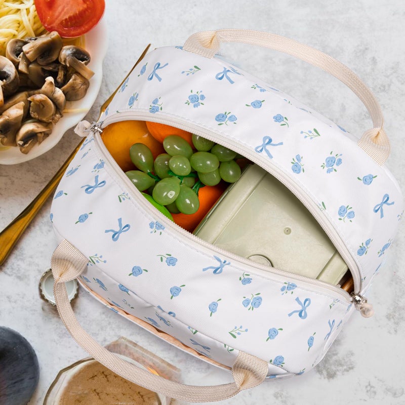 Bluboon Lunch Box for Women Cute Lunch Bag Reusable Insulated Lunch Bags Large Capacity Lunchbox Cooler for Work Picnic or Travel - Image 5