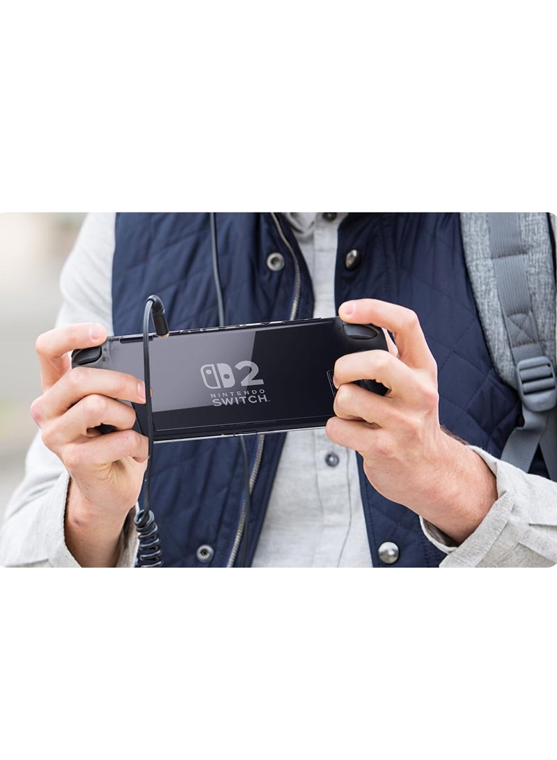 ANYOGRO Anyong Transparent soft shell Protective Case for Nintendo Switch 2 case – TPU easy to Grip Case Shockproof soft Shell Set, Protective Shell Grip Cover for Switch 2，Integrated design，Wear resistant and scratch resistant - Image 5