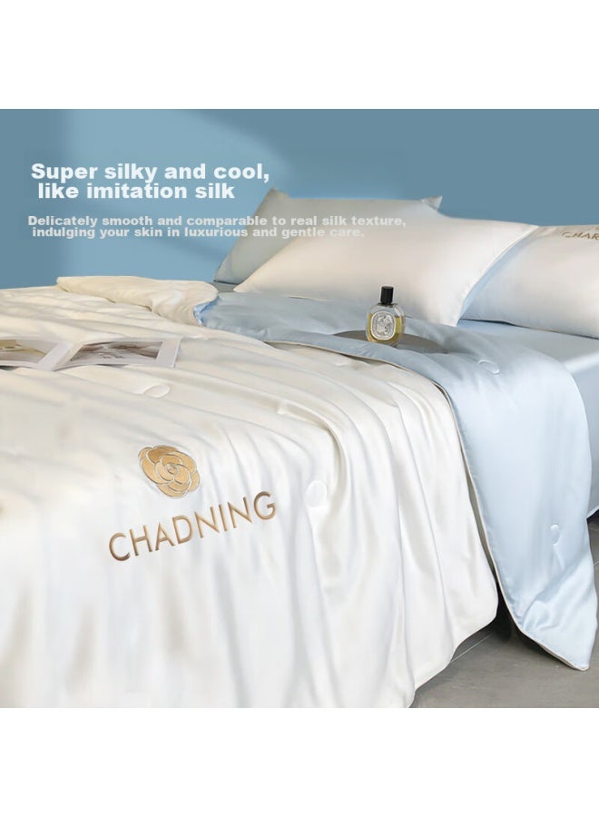Muji Class A Washable Ice Silk Quilt, Summer Cool Quilt, 200*230cm - Image 3