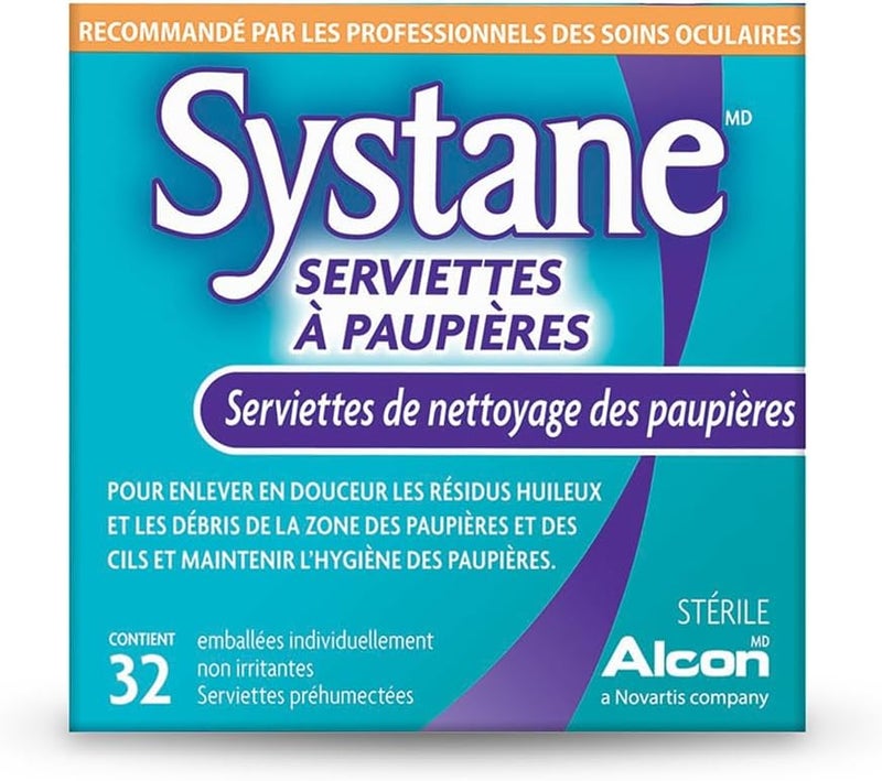 مناديل Lid Wipes - مناديل تنظيف الجفن - معقمة، عدد 32 - Image 4