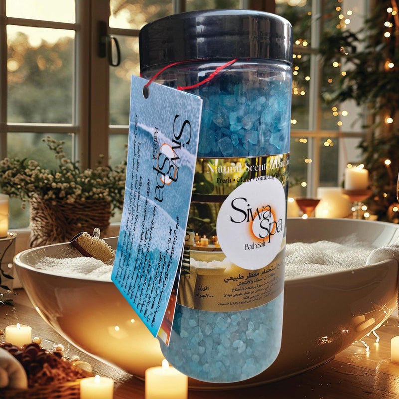 Siwa Spa Bath Salt & Scrub Mint Scent (700g)