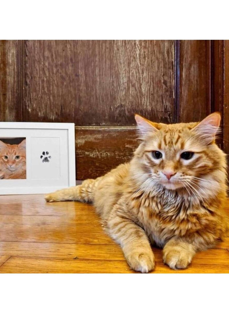 Generic 4 sets include 8 cards Pet Paw Print Clean-Touch Ink Pad Kit – Safe & Mess-Free Paw Impressions for Cats and Small Dogs Small Pet Paw Print Clean-Touch Ink Pad and Imprint Cards,Clean-Touch Ink Pad 4-Pack, Baby Handprint or Footprint Clean-Touch Ink Pad Kit, Ink Pad for Cat or Dog Pawprints, Baby and Pet Keepsake Ink Pads, Set of 4, for Small Sized Cats or Dogs, Pet Owner Gifts, DIY Keepsake Pawprint Maker, Black  - Image 4