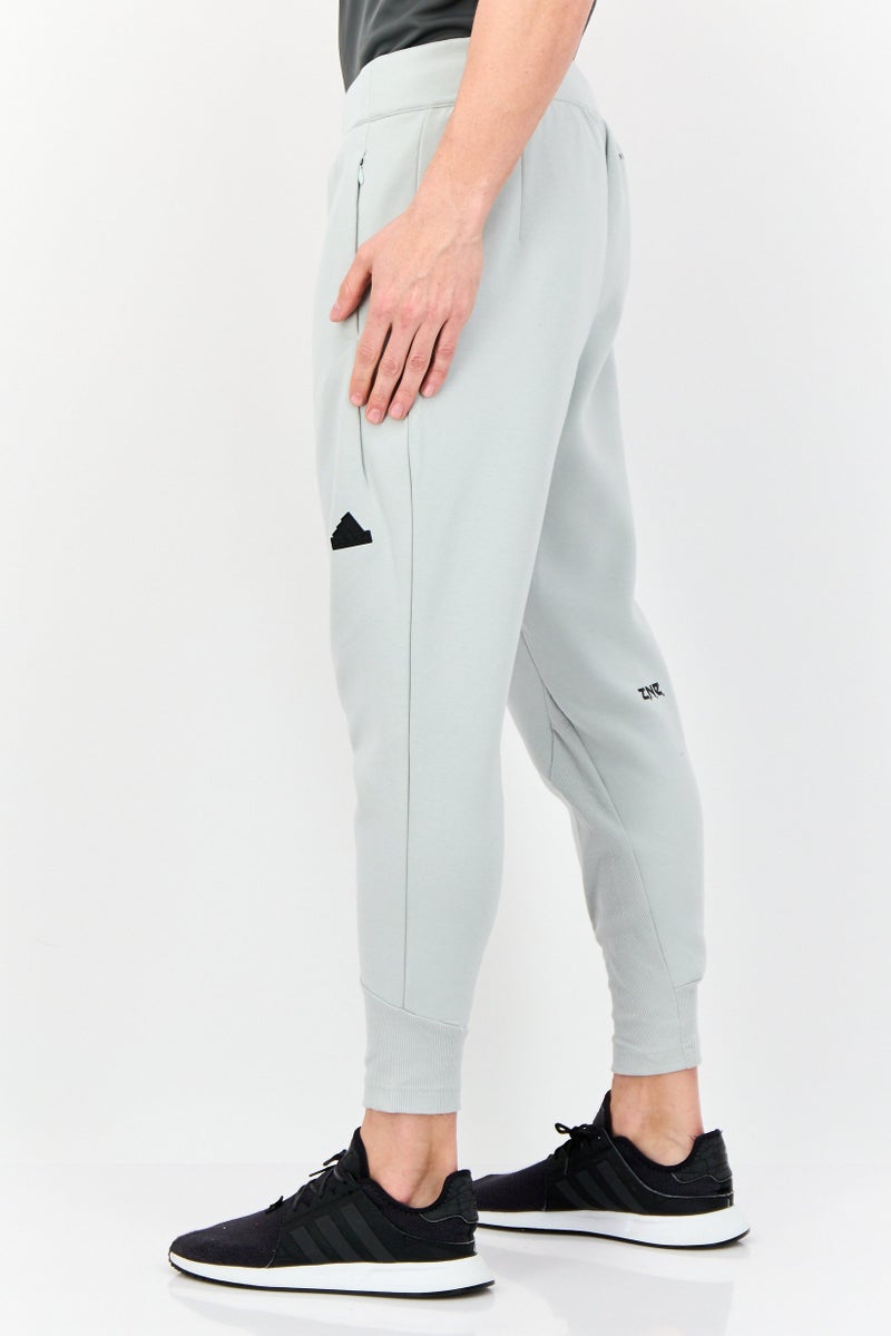 Adidas Men Sportswear Fit Outdoor Sweatpants, Sage Green  - Image 2