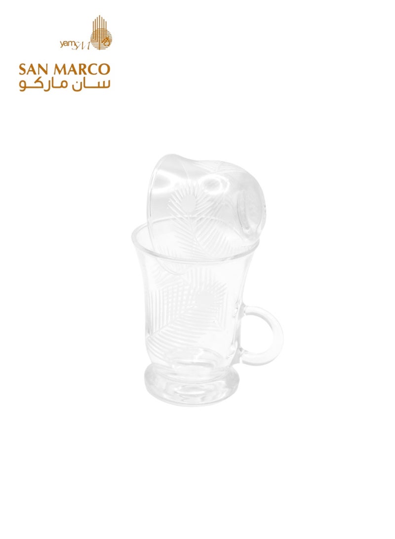 سان ماركو طقم أكواب الشاي والقهوة بتصميم فاخر - Image 2
