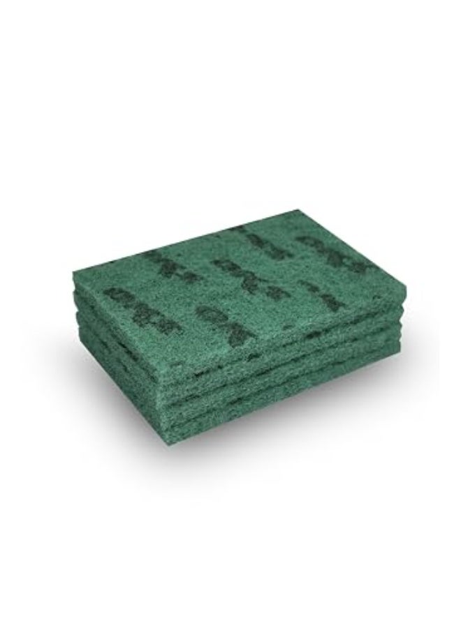 HOME DWELL Heavy Duty Scouring Pads - Pack of 4 - Tough Cleaning Pads for Kitchen and Household - Image 1