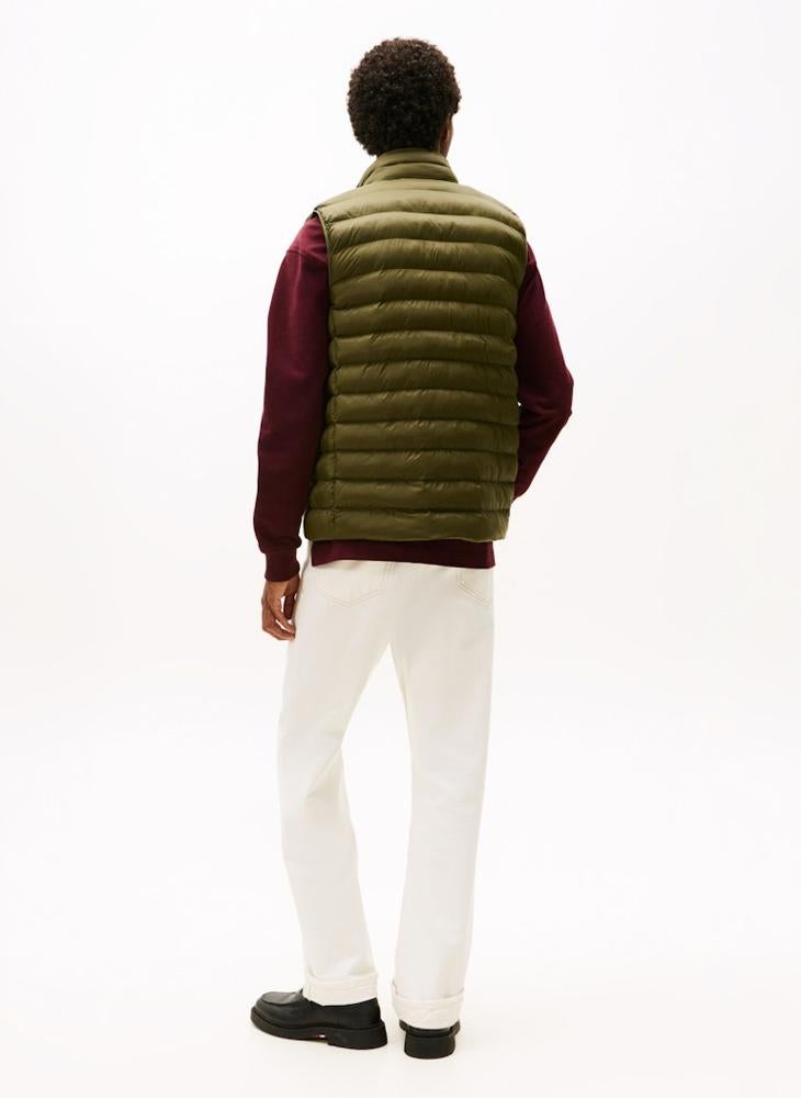 TOMMY HILFIGER Logo Gilets Puffer Jacket - Image 2
