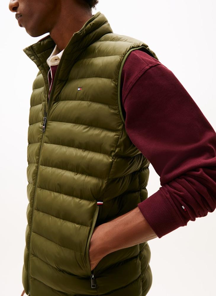 TOMMY HILFIGER Logo Gilets Puffer Jacket - Image 3