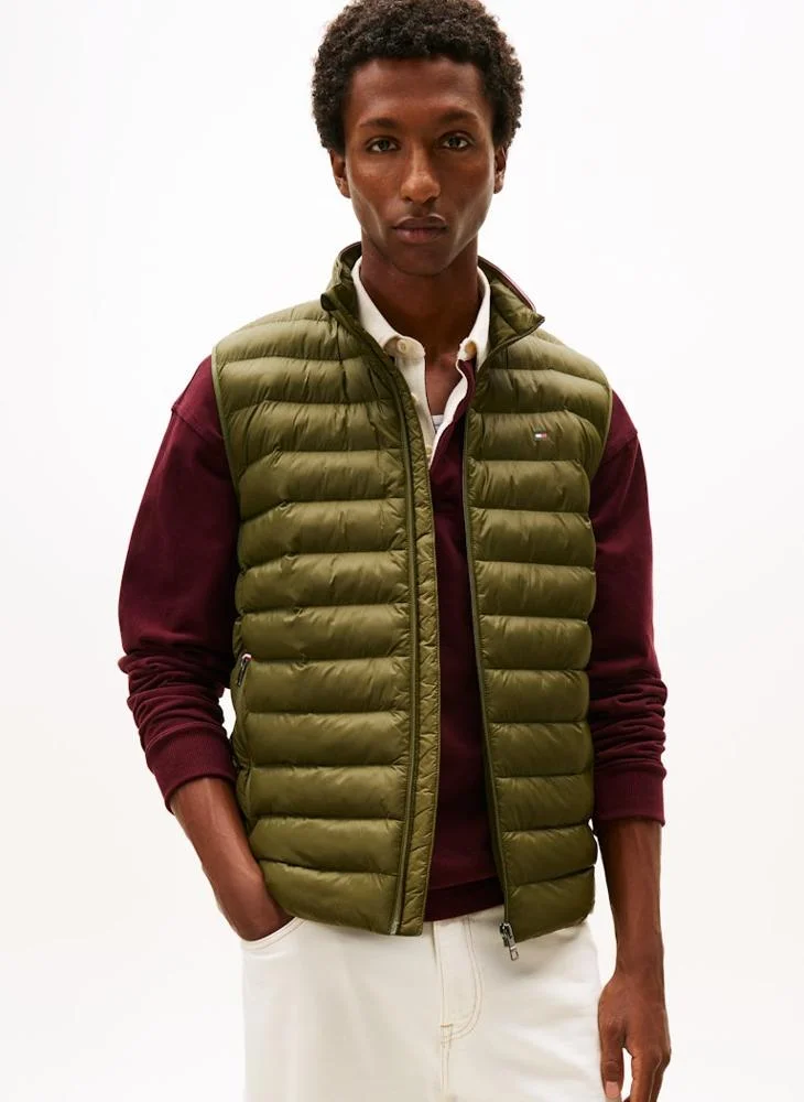 تومي هيلفيغر Logo Gilets Puffer Jacket