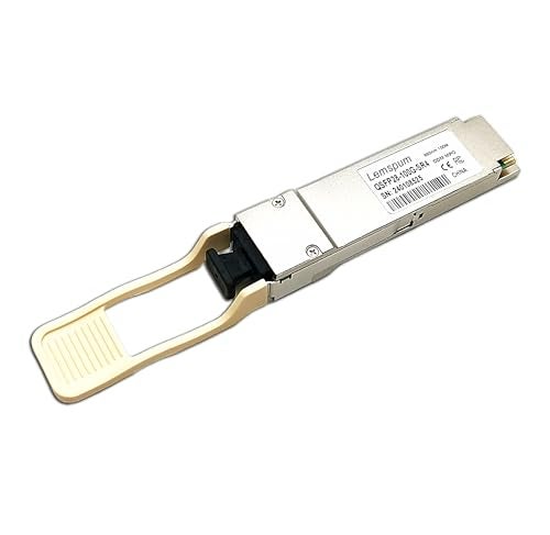 Lemspum 1pc 100G SR QSFP28 Multimode Module 100GBASE-SR4 850nm 100m DOM MPO-12/UPC MMF Optical Transceiver Support 4 x 25G-SR Compatible with Juniper JNP-QSFP-100G-SR4, Arista/Brocade/Dell SFP-100G-SR4 ect. - Image 1