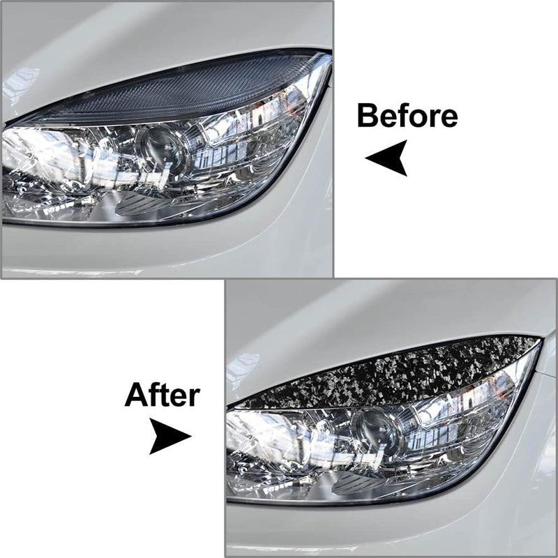 Vuzmode Headlight Eyebrow Eyelid Cover for Mercedes C-Class - Image 5