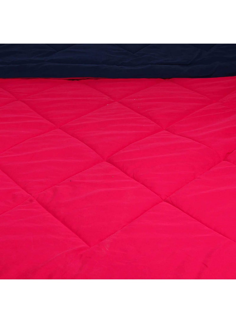 SVT SVT Microfiber 200TC Comforter Single_ Pink Blue  - Image 3