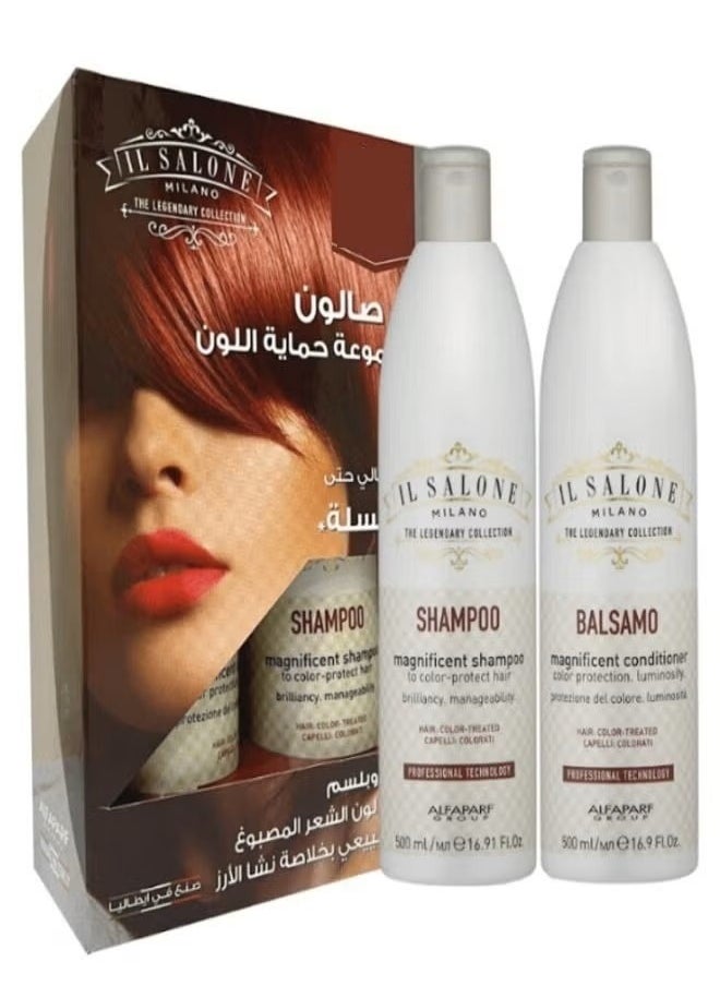 Color Protection Kit Shampoo & Conditioner - 500+500ml