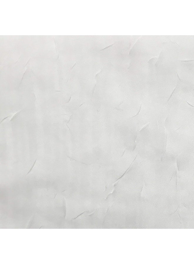 No. 918 No 918 Erica Crushed Sheer Voile Grommet Curtain Panel 51 x 84 - Image 3