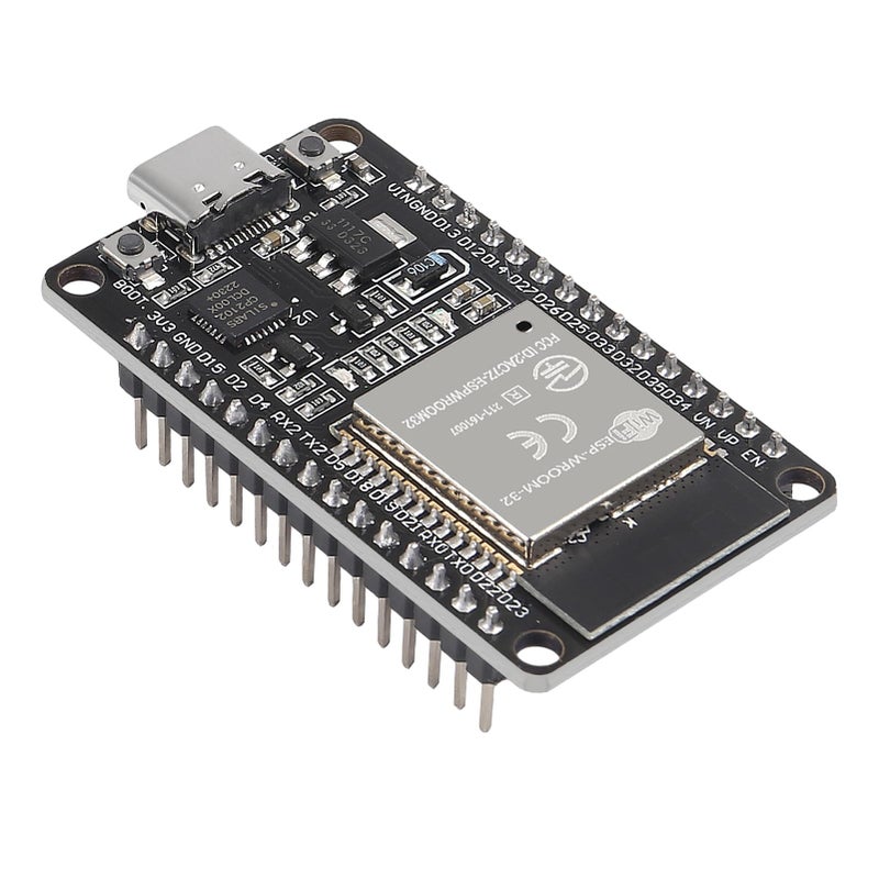 AITRIP 3PCS Type c 30pins CP2102 ESP-WROOM-32 ESP32 ESP-32S Development Board 2.4GHz Dual-Mode WiFi + Bluetooth Dual Cores Microcontroller Processor Integrated with Antenna RF AMP Filter AP STA - Image 4