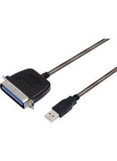 Swapp SW-U614 Black 1.5 USB To Parallel (CN36M) Cable