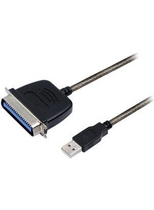 S-Link - Swapp SW-U614 Black 1.5 USB To Parallel (CN36M) Cable - Image 1