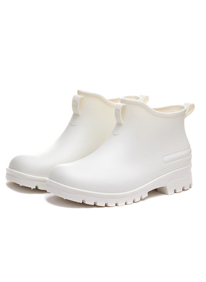 Fashion Couple Rain Shoes Casual Men's And Women's Shoes Trendy Shoes Sports Waterproof Shoes Chef Glue Shoes Work Rain Boots
