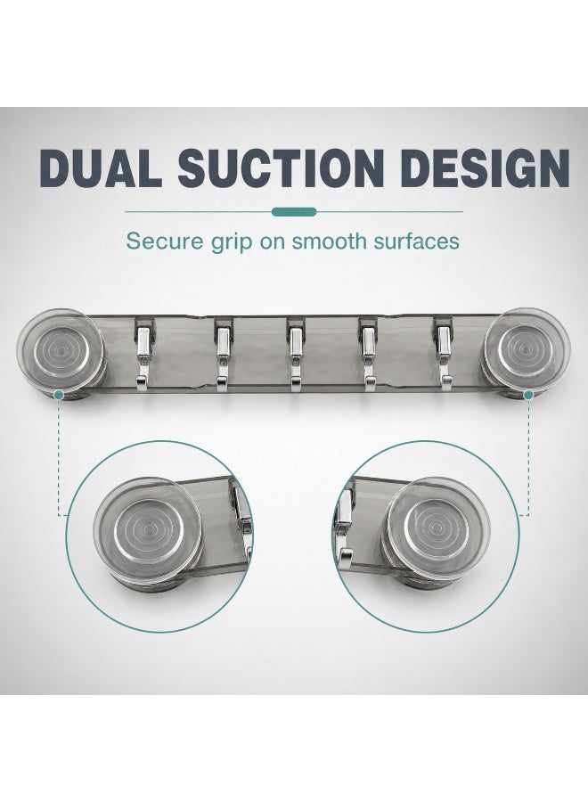 Reusable Suction Cup Hook For Bathroom And Kitchen, No Drill Wall Mounted Towel And Storage Hanger - Image 4