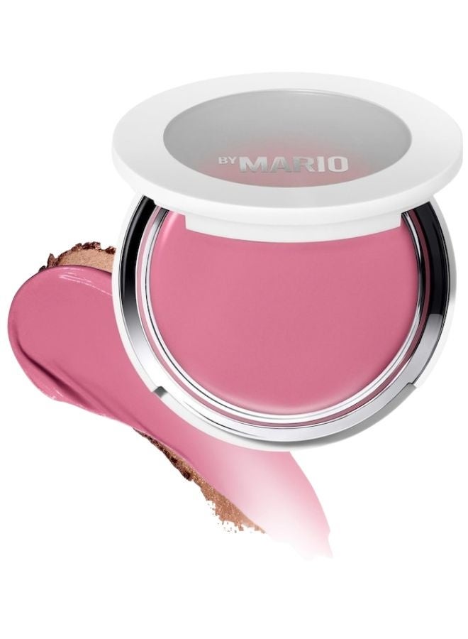 MAKEUP BY MARIO Soft Pop Plumping Cream Blush Veil 5g – Shade Perfect Pink – Cool Pink, Hydrating, Buildable, Luminous Finish - Image 1