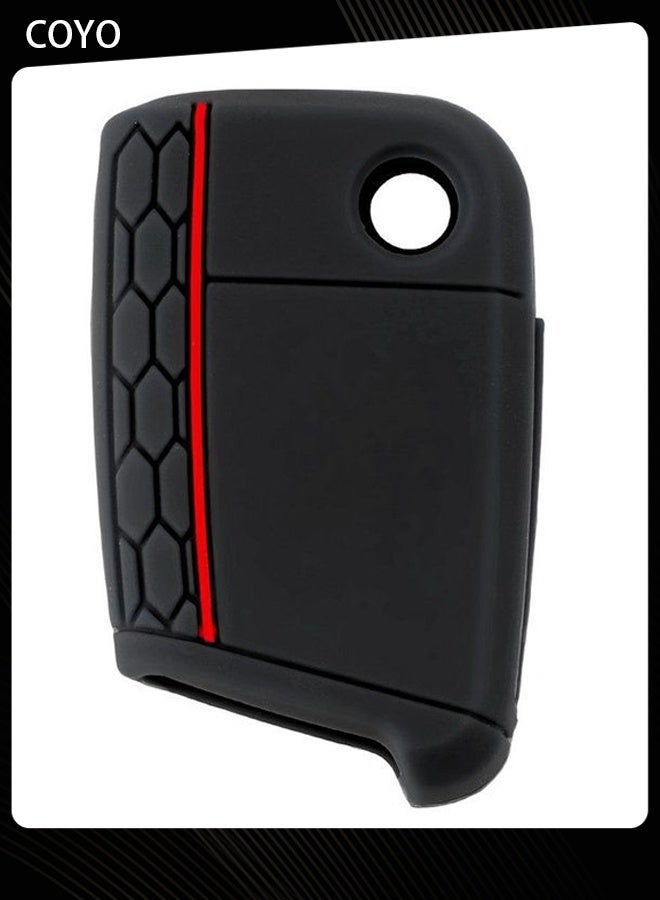 COYO Car Key Cover, Soft Protective Case for Remote Key, Anti-Scratch Key Fob Cover - Image 3