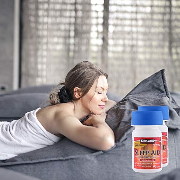 Kirkland Sleep Aid Doxylamine Succinate 25 mg 192 Tablets - Image 3