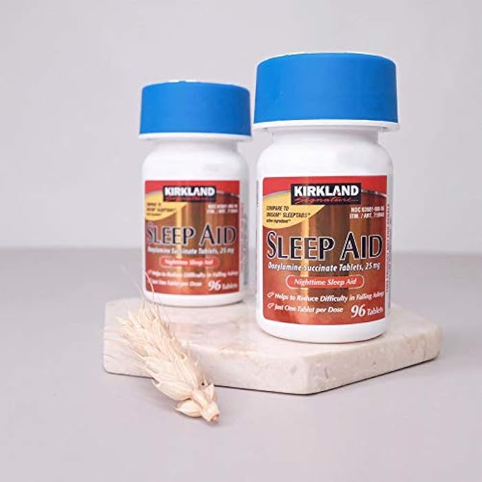 Kirkland Sleep Aid Doxylamine Succinate 25 mg 192 Tablets - Image 2