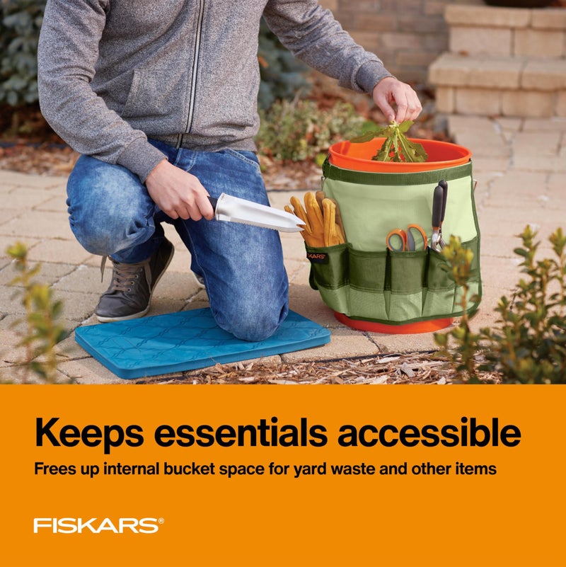 Fiskars Garden Tool Bucket Caddy 5 Gal, (Bucket and Tools Not Included) - Image 3