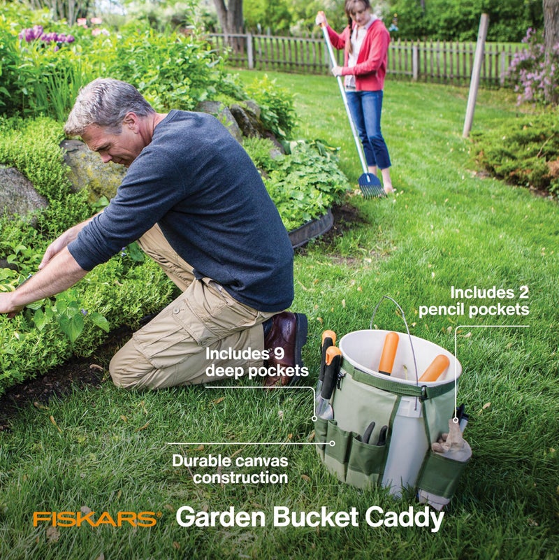Fiskars Garden Tool Bucket Caddy 5 Gal, (Bucket and Tools Not Included) - Image 5