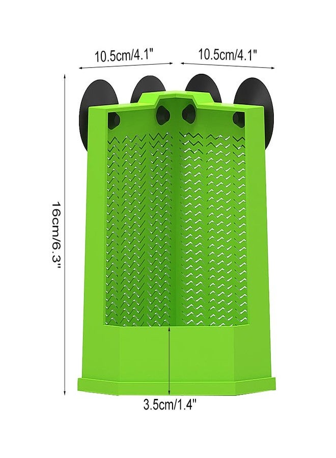 DONGKER Bearded Dragon Feeder,Anti-Escape Lizard Corner Terrarium Bowl with Suction Cups for Lizard Bearded Dragon Gecko Frog - Image 4
